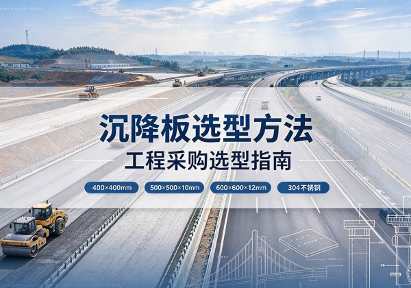桑日沉降板选择方法
